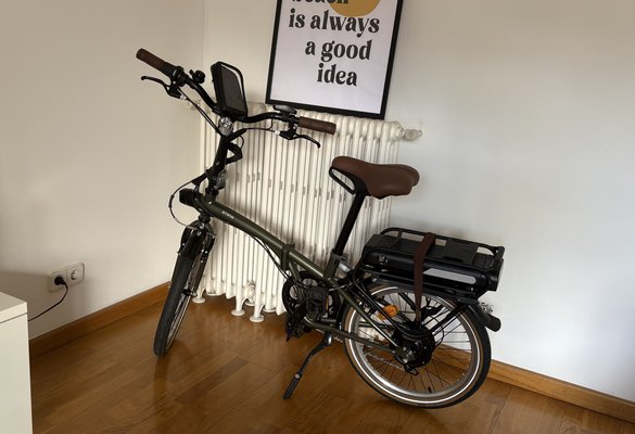 Btwin E FOLD 500 Eléctrica Plegable